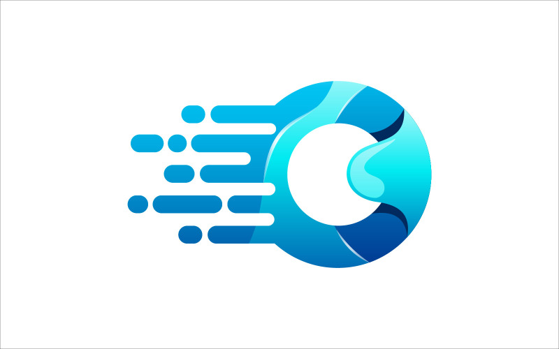 litera O wektor Logo