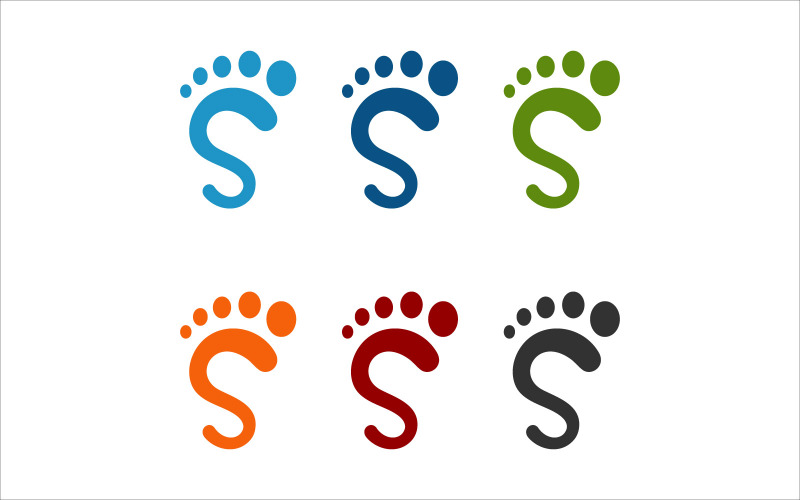 S voet Vector Logo
