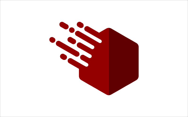 Logo wektor sześciokąt