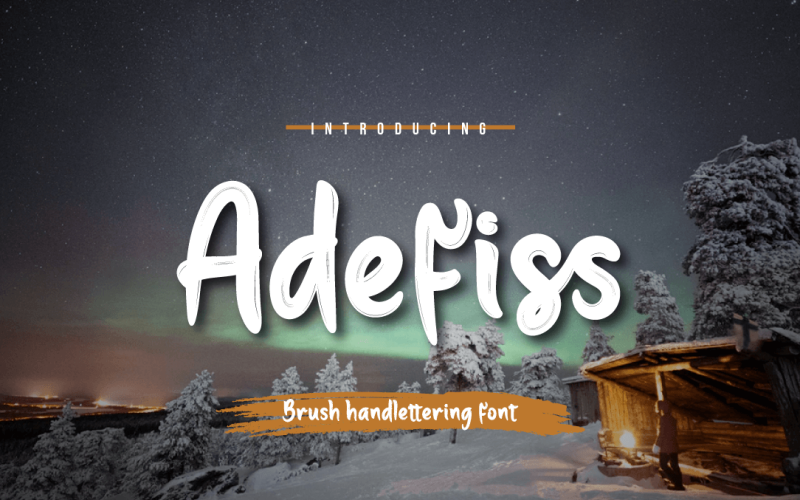 Adefiss typsnitt