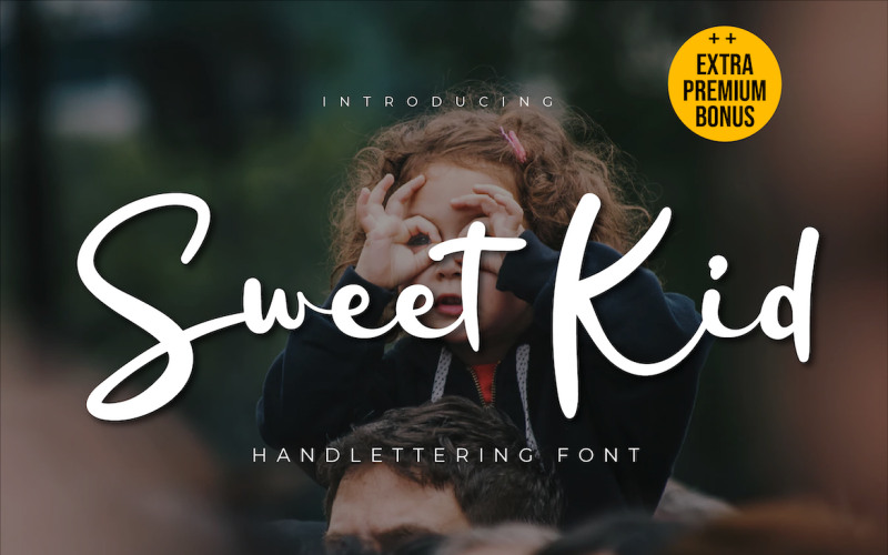 Fonte Sweet Kid