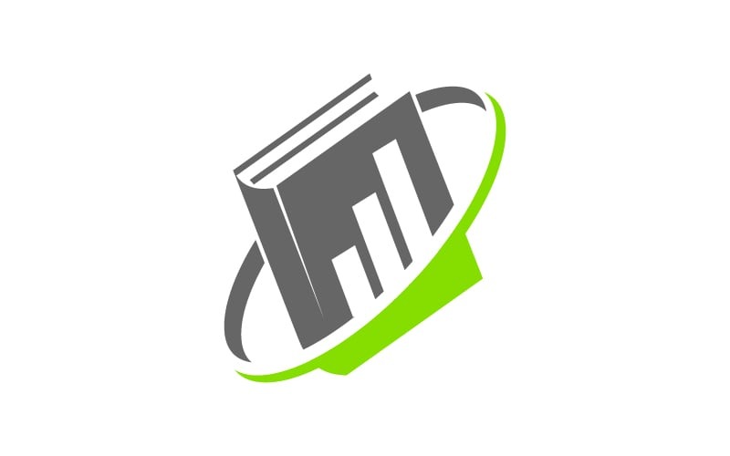Modelo de logotipo da solução Business Bookeeper