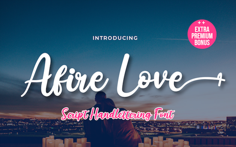 Afire Love Font