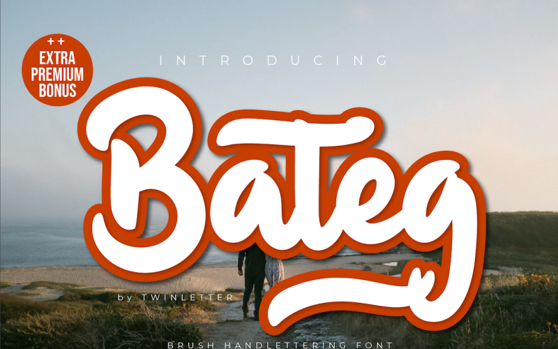 Bateg Schriftart