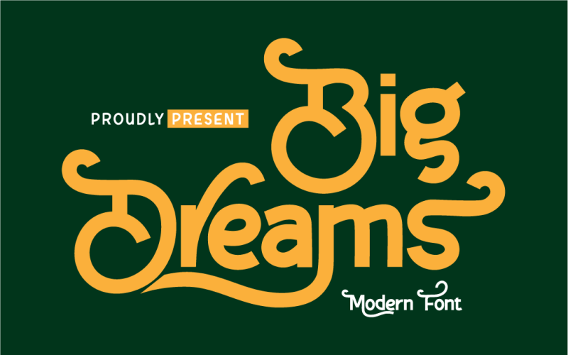 Big Dreams Schriftart