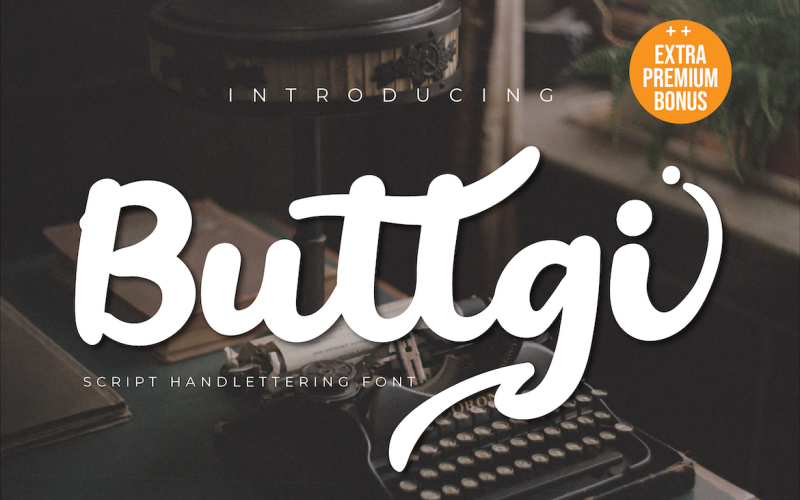 Buttgi Lettertype