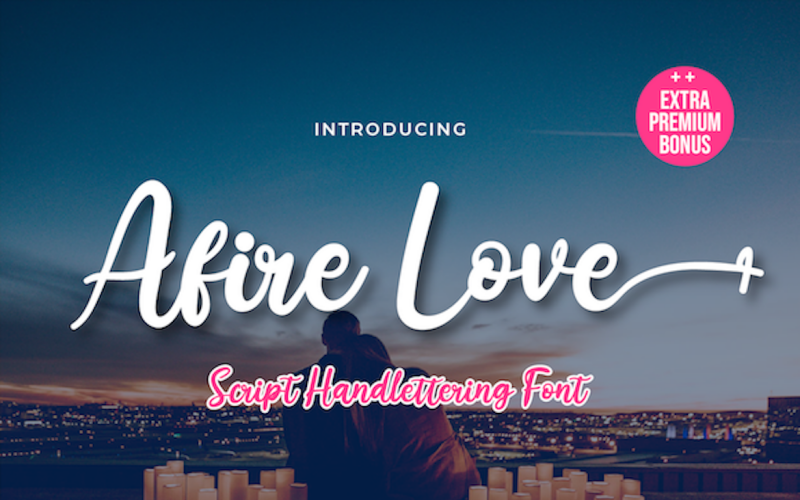 Шрифт Afire Love