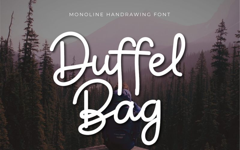 Шрифт Duffel Bag
