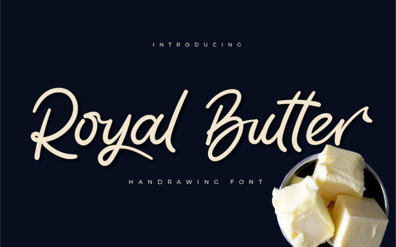 Шрифт Royal Butter