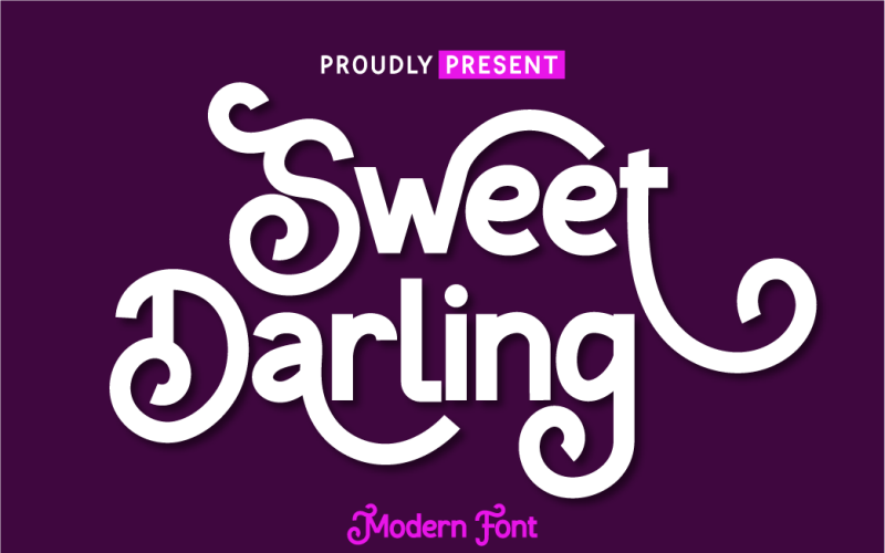 Sweet Darling Schriftart