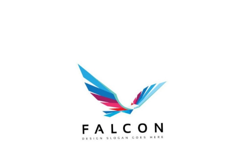 Falcon Bird Logo Template
