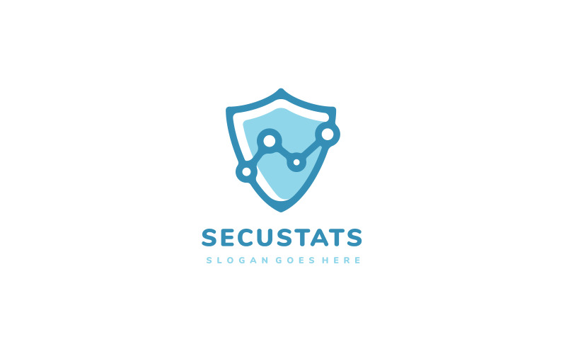 Logotypmall för säkerhetssköldstatistik