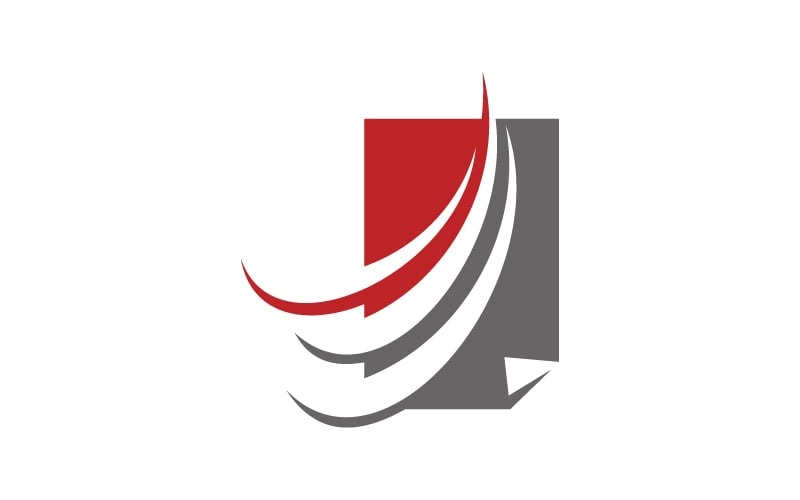 Modèle de logo de solution commerciale de document