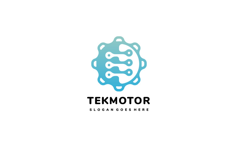 Modelo de logotipo da Motor Gear Technology