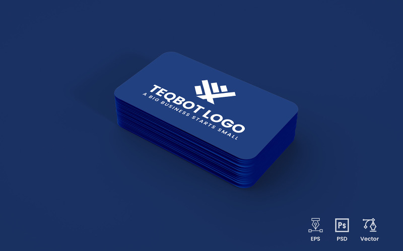 Teqbot Logo Template