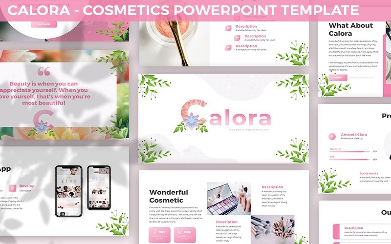 Calora - kosmetický powerpoint
