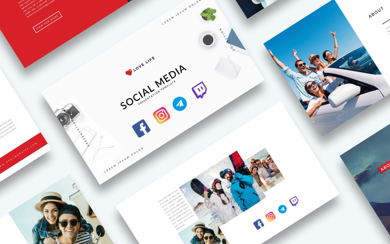 Prezentace Google na sociálních médiích zdarma