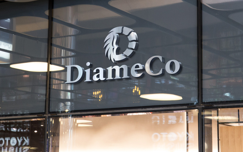 Modèle de logo Diameco
