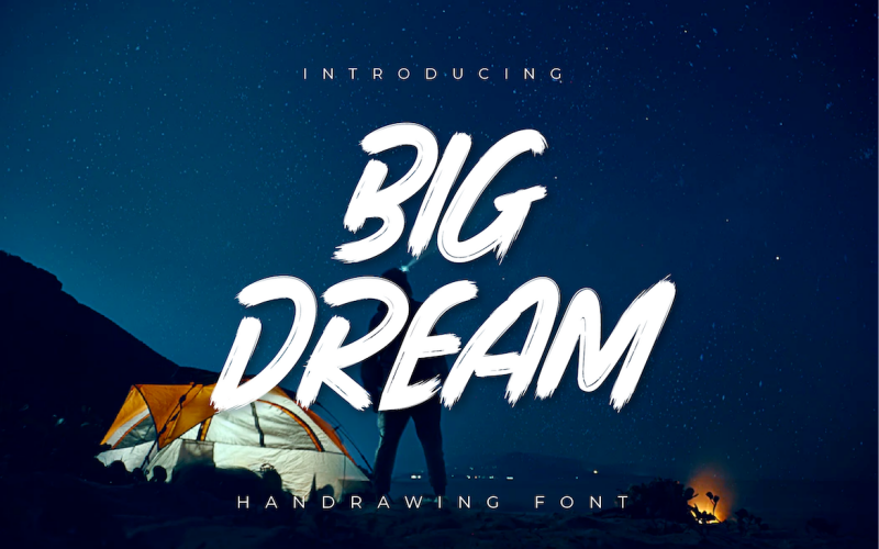 Fonte Big Dream