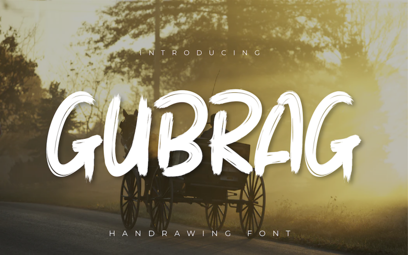 Gubrag-teckensnitt