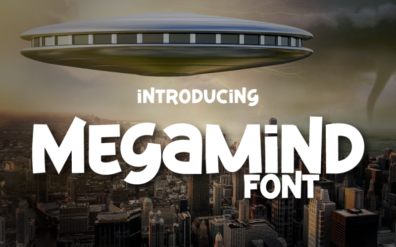 Megamind | Speels lettertype