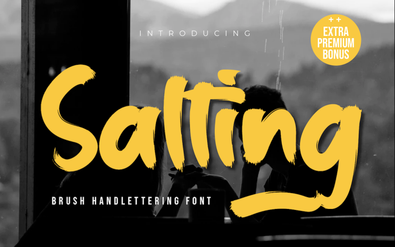 Saltning typsnitt