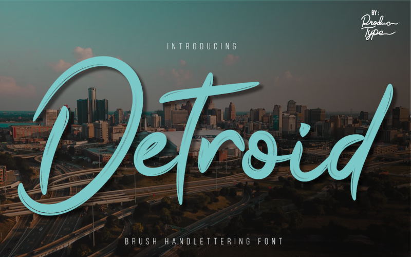 Detroid Schriftart