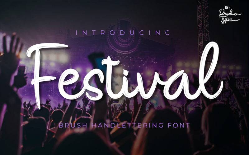 Festival Font 170584 TemplateMonster