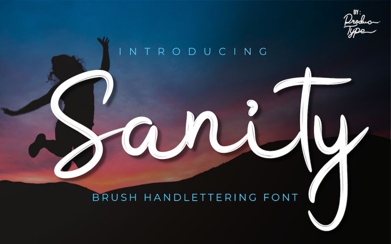 Sanity-Schriftart