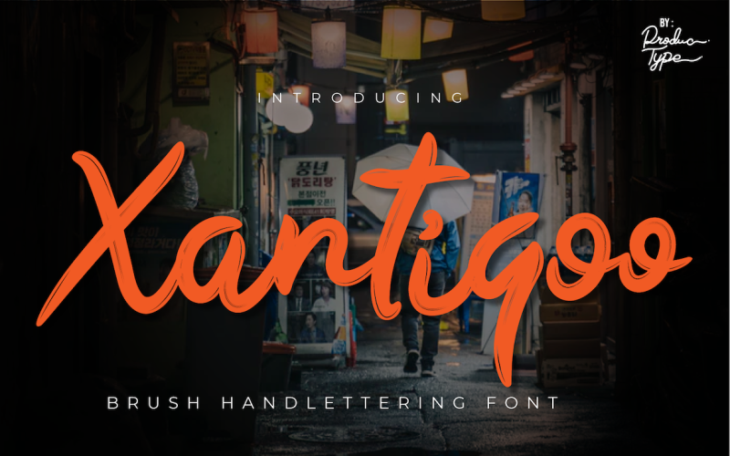 Xantiqoo-lettertype