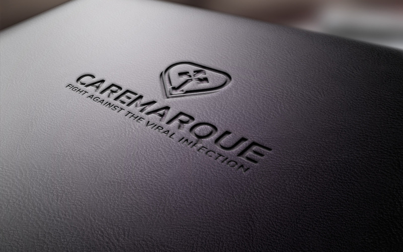 Modelo de logotipo da Caremarque