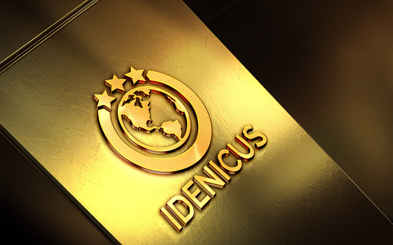 Plantilla de logotipo de Idenicus
