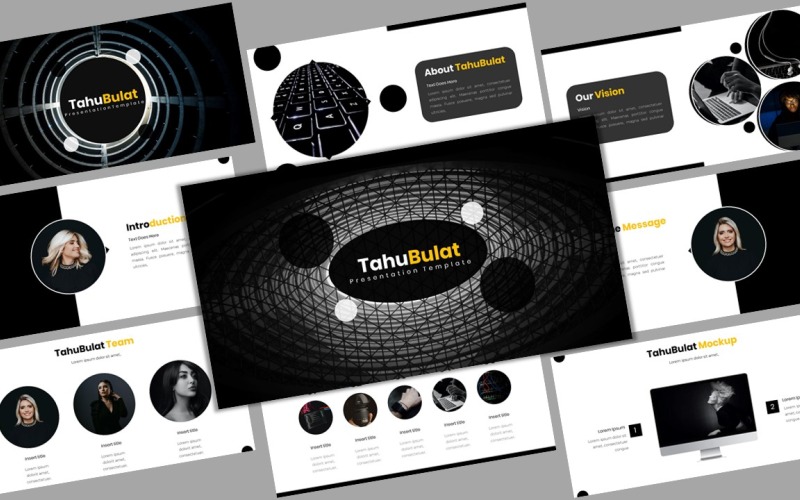 TahuBulat - Шаблон Sldies від Google Creative Business