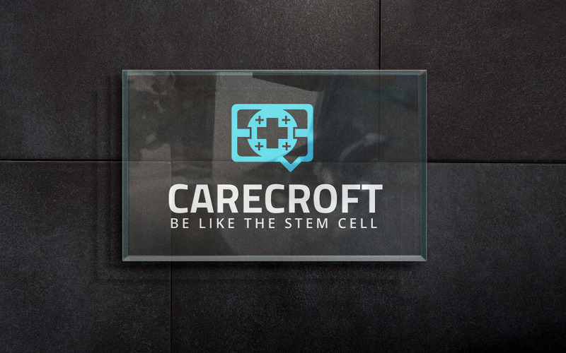 Modello di logo di Carecroft