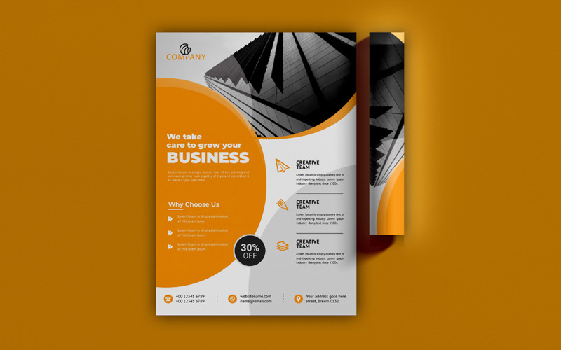Creative Business Flyer - Шаблон фирменного стиля