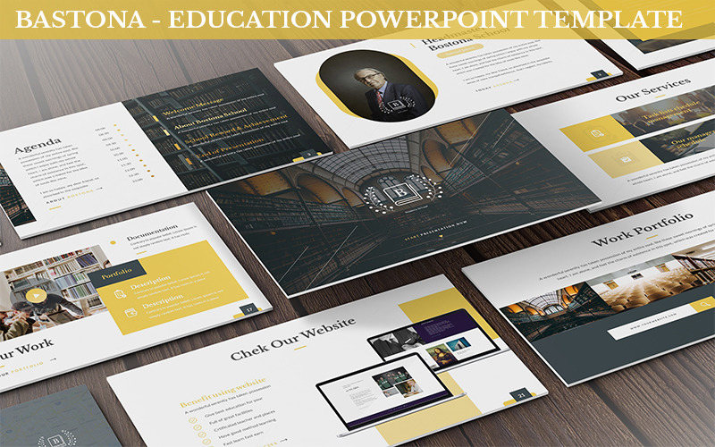 Bostona - Education Powerpoint Template