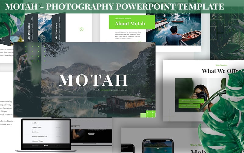 Motah - Fotografie Powerpoint Vorlage