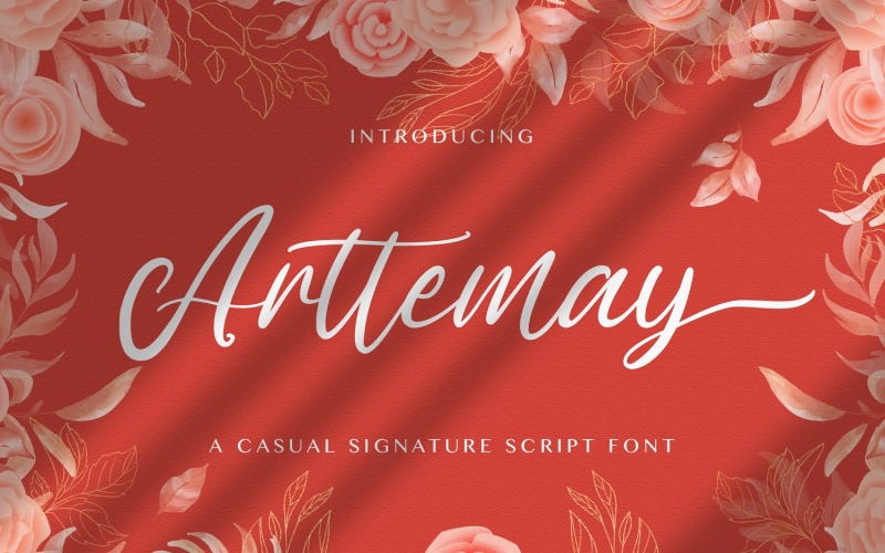 Arttemay - Handskrivet typsnitt