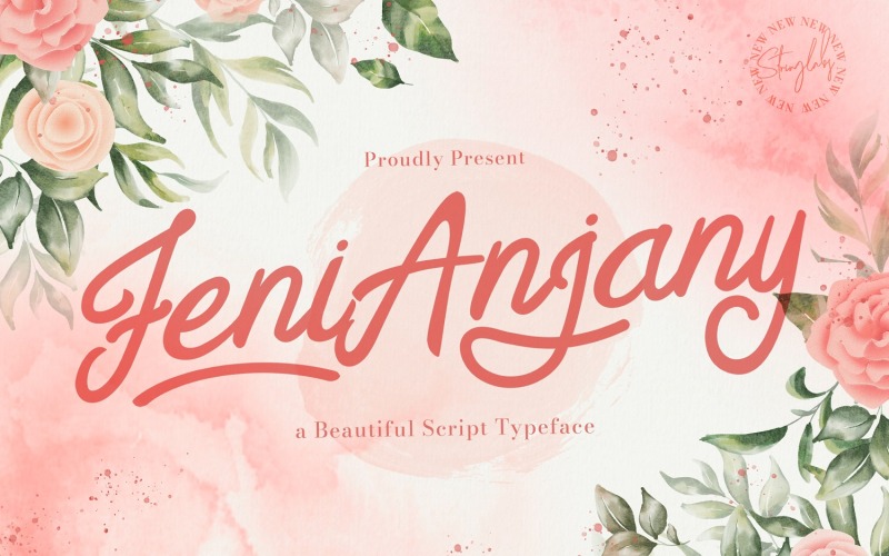 Feny Anjany - handgeschreven lettertype