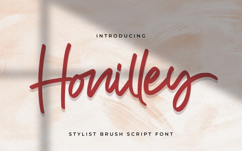 Honilley - Carattere scritto a mano
