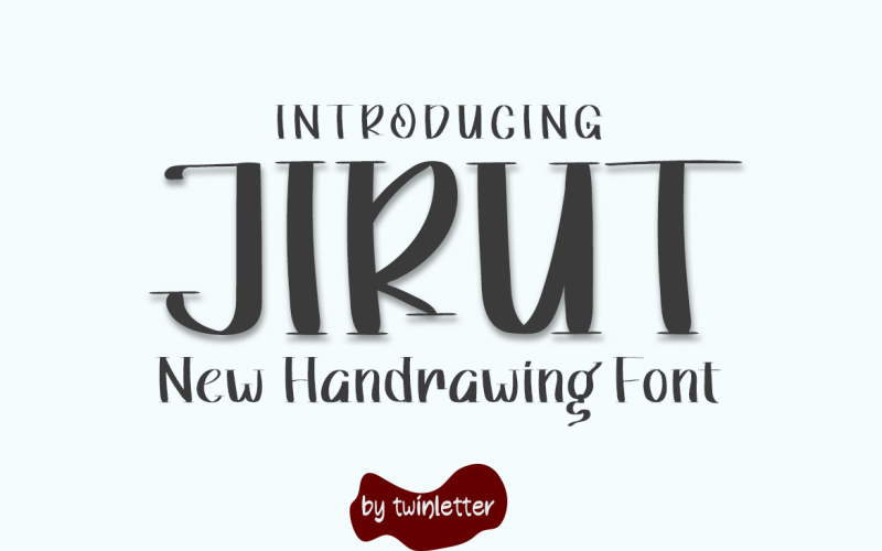 Jirut-lettertype