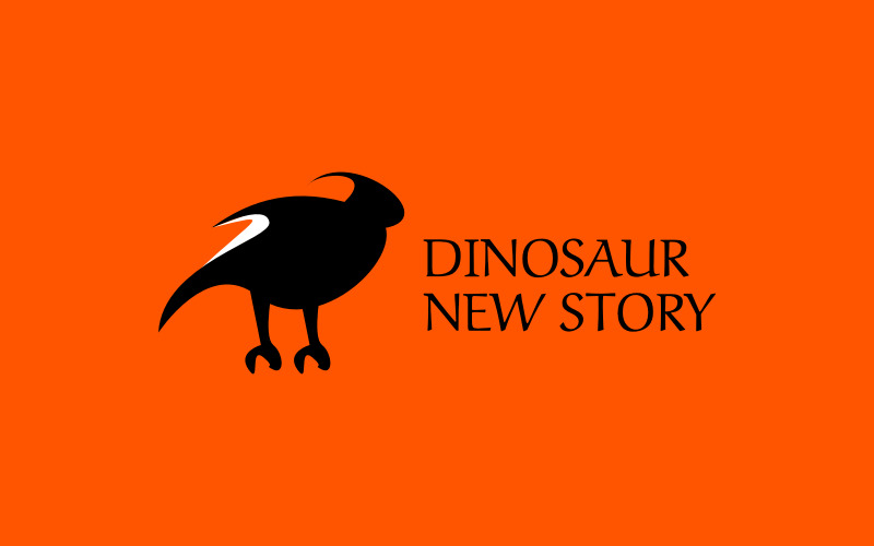 Logo de dinosaure