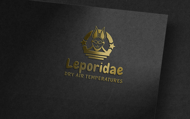 Création de logo de léporidés