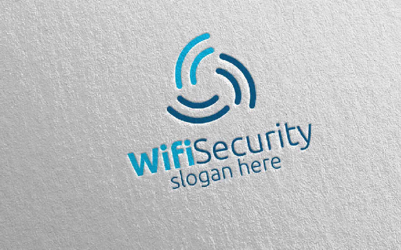 Логотип безпеки Infinity Wifi