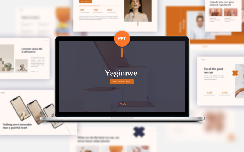 Yaginiwe Creative PowerPoint Presentation Template
