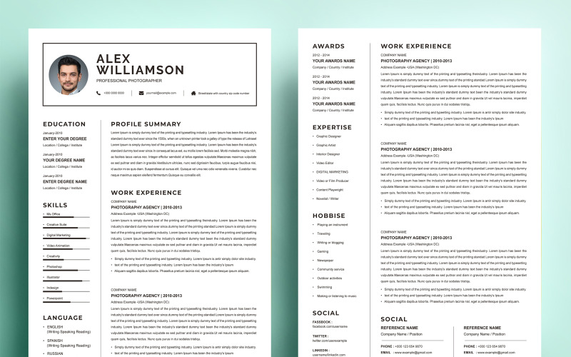 Smith Matthew - UI/UX Designer Resume - TemplateMonster