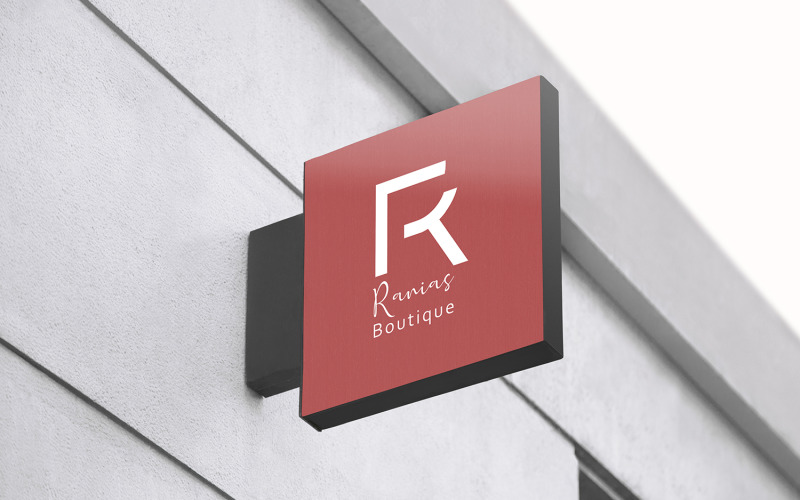Modelo de logotipo R