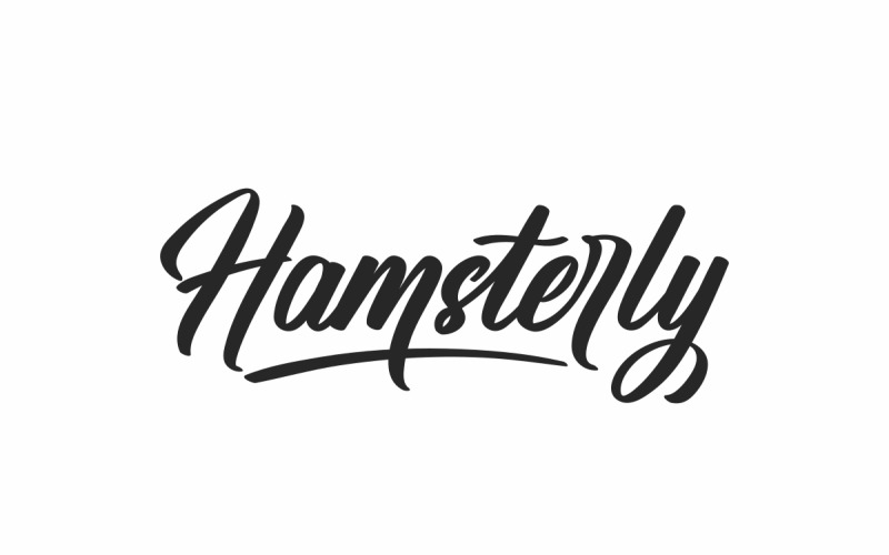 Hamsterly шрифт