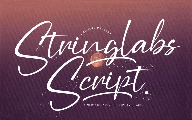 Stringlabs Script - Fonte manuscrita