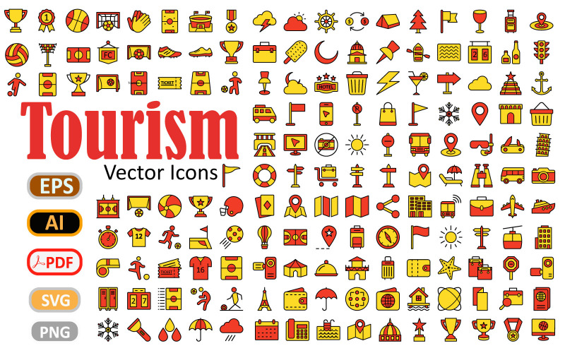 Turism och resor vektor ikon